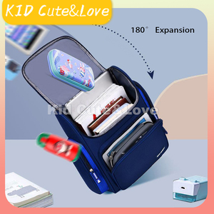 Mochila Escolar Estilo 2024, Mochila <span class=keywords><strong>Roblox</strong></span> para Niños, Mochila de Dibujos Animados para Niños 180 ° Abierto - Product Image 4