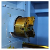 Torno CNC de Cama Plana CK6136, Horizontal, Automático, para Metal, de Alta Precisión, con Control GSK, para Taller Industrial