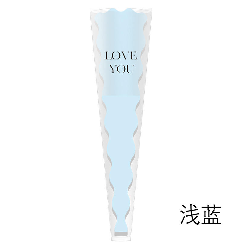 Bleu [Sirène] 12*4*45cm 50pcs/background