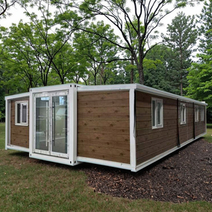 Panneau sandwich modulaire à plat Maison-conteneur respirante Design moderne pour une utilisation en extérieur Tailles de 20 pieds/40 pieds Installation sur place - Product Image 6