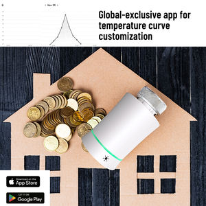 Valvola Termostatica Digitale <span class=keywords><strong>Wireless</strong></span> BECA BRT-100 con Controllo Remoto Intelligente, Compatibile con App Tuya Life e Zigbee, per Hotel Moderni - Product Image 6