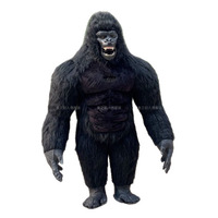 Costume de Mascotte Gonflable Gorille 2m 2.6m, Costume de Dessin Animé King Kong Gonflable avec Ventilateur à Piles, Fabriqué en Chine ODM