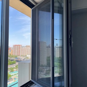 Giá rẻ màu đen Phun cửa sổ màn hình lưới thép căng thẳng cao lưới cho khách sạn - Product Image 6