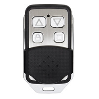 Dispositif antivol sans fil RF, télécommande de porte de garage 433 MHz, code d'apprentissage, 4 touches, pour volets roulants, portes et fenêtres de sécurité