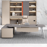 Mobilier de bureau chef de bureau Table de bureau directeur de bureau PDG Table de luxe chef de bureau