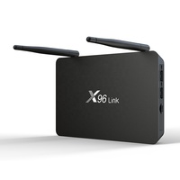 2023 nouvelle arrivée X96 Link S905W 2G 16G tv box Android 7.1 tv box vente chaude décodeur intelligent STB antenne routeur X96Link