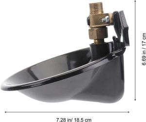 Acier inoxydable Cuivre Valve Chèvre Mouton Bol D'eau Mouton Abreuvoir D'eau Bol D'eau pour Mouton - Product Image 5