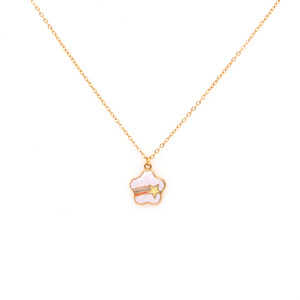 Nouveau <span class=keywords><strong>collier</strong></span> pour enfants <span class=keywords><strong>en</strong></span> acier inoxydable brillant à double cœur, sans nickel - Product Image 5