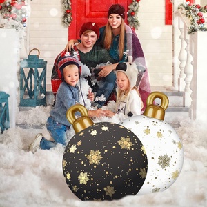 Boules de Noël gonflables en PVC, sports et divertissements, décorations d'intérieur et d'extérieur, jouet de Noël, cadeau de fête - Product Image 5