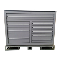 Boîte à outils à Double banque armoire à roulettes