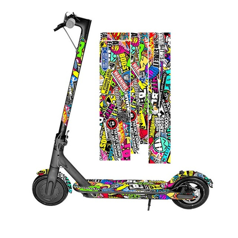 Sticker Tagliato Vinile Lucido 2 Adesivi Personalizzati Per Monopattino In Vinile Glossy Scegli Nome 893929 - Foto 6