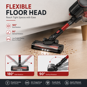 OEM ODM Cordless Handheld <b>Vacuum</b> Cleaner BLDC Motor 12kPa Powerful Suction Rechargeable Stick <b>Vacuum</b> for Home & Car - Product Image 4