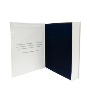 Custom Luxury Skincare Christmas Gift Packaging <b>Boxes</b> <b>Book</b> Shape Magnetic Closure Embossed Matt Laminated Custom Paper Box - Product Image 6
