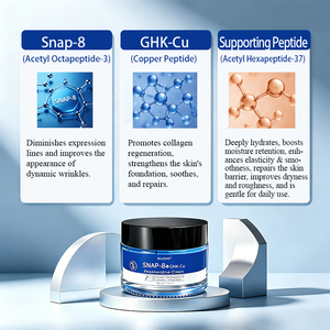 Crème hydratante anti-rides raffermissante / Peptide GHK <span class=keywords><strong>Cu</strong></span> <span class=keywords><strong>SNAP</strong></span> 8 favorisant l'élasticité de la peau / Crème réparatrice hydratante pour le visage - Product Image 5