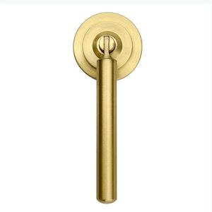Chinese Style Brass Lever Cabinet Handle Large Durable For Cabinet Doors And Drawers - Product Image 5