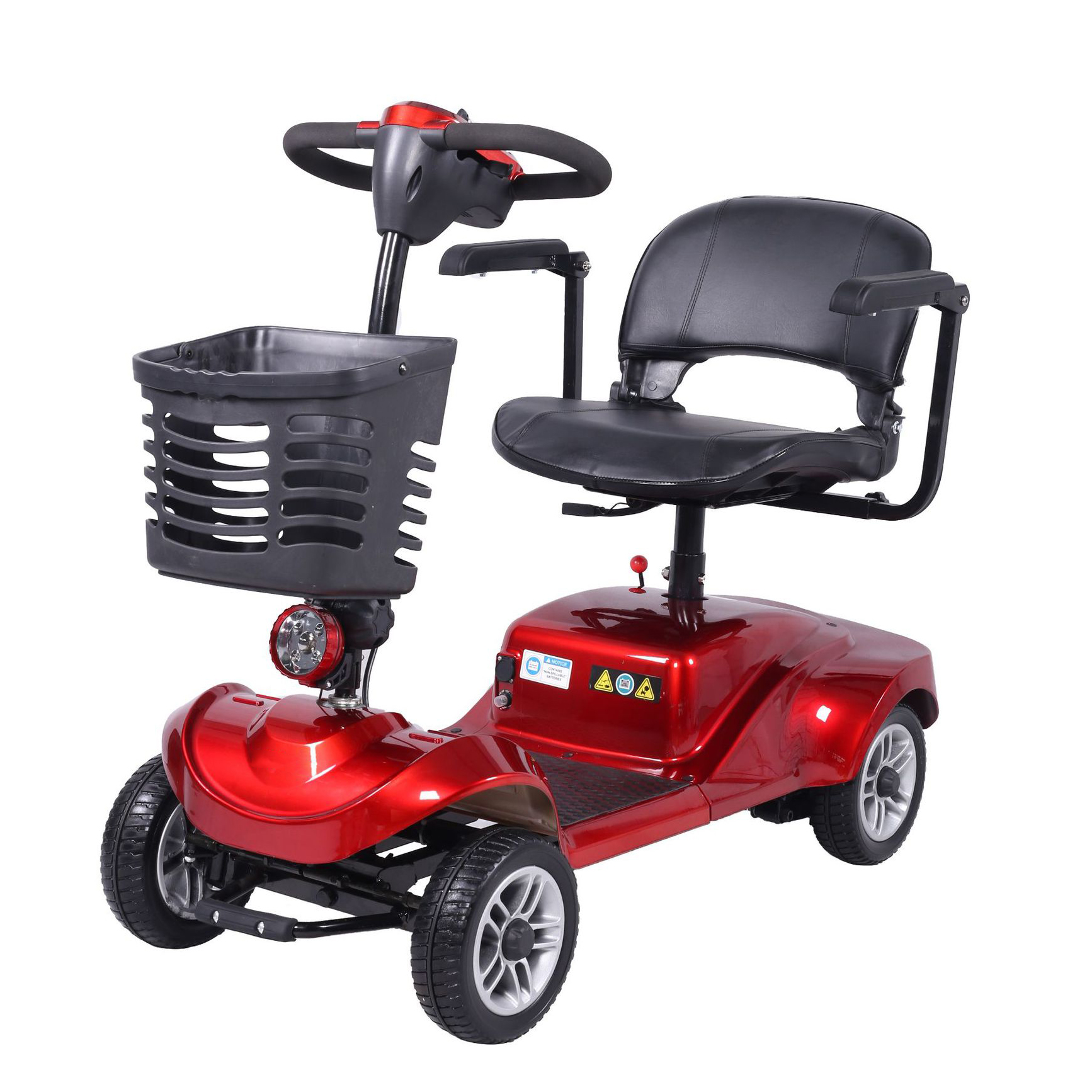 Гандикап Электрический стул Скутер Складной электрический скутер, способный преодолевать Броды для людей с ограниченными возможностями электрический скутер велосипед/детскй 4-колесный