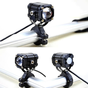 Luz LED Delantera para Motocicleta, Lámpara Auxiliar para R1200GS F800GS ADV <span class=keywords><strong>Yamaha</strong></span> MT07 MT09 CRF1000L <span class=keywords><strong>Africa</strong></span> <span class=keywords><strong>Twin</strong></span> Kawasaki, 4 Lentes - Product Image 3