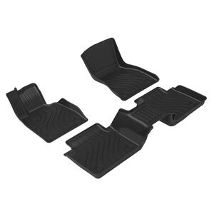 Sortie d'usine luxe noir 3D TPE tapis de sol de voiture Cargo tapis de coffre revêtement de sol pour <span class=keywords><strong>2024</strong></span> <span class=keywords><strong>BMW</strong></span> i5 accessoires d'intérieur de voiture - Product Image 2