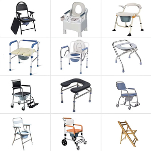 KSMED Multi-functional Folding Wheelchair <b>Commode</b> <b>Chair</b> Wheels Transfer Function Steel/Aluminum Material Hospital Use Model - Product Image 5