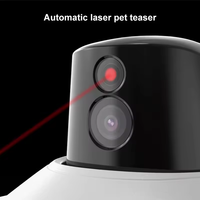 Caméra intelligente pour animaux de compagnie OEM 1080P HD, robot compagnon mobile de luxe, distributeur automatique de friandises pour chat avec laser, application WiFi, vision nocturne