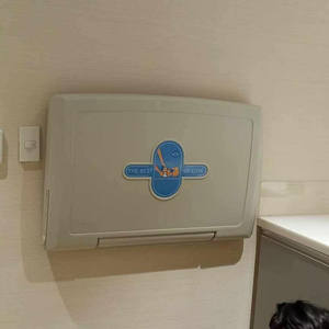 Commercial Baby <strong>Changing</strong> Station Wall Mounted <strong>Foldable</strong> Diaper <strong>Table</strong> HDPE Nursery <strong>Changing</strong> Unit for Public Restrooms - Product Image 3