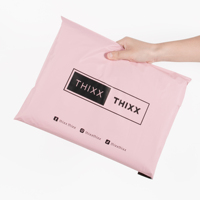 Cils Rouge À Lèvres Brillant À Lèvres Boîte Emballage Personnalisé Biodégradable Polymailer Cosmétique Expédition Mailing Emballage Poly Mailer Sac