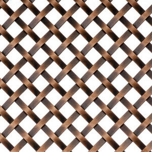 골드 황동 장식 금속 메쉬 분말 페인트 3MM 4MM 직경 304 316 스테인레스 스틸 일반 짠 장식 건축 메쉬 - Product Image 2