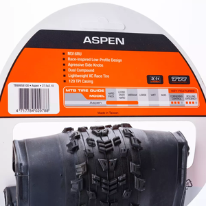 Neumático de Bicicleta MAXXIS ASPEN 27.5X2.10 29X2.10 27.5X2.25 29X2.25 EXO TR NEGRO, Neumático Plegable <span class=keywords><strong>Tubeless</strong></span> para Bicicleta de Montaña <span class=keywords><strong>MTB</strong></span> - Product Image 6