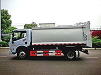 Camion benne arrière robuste pour la collecte des déchets, compacteur 4x2, moteur diesel Euro 4, boîte de vitesses, fabriqué en Chine