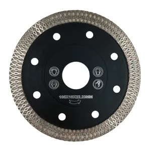 Hot pressed Sintered Ultra Thin Diamond Cutting Disc Turbo Diamond Saw Blade For Marble Tile Cutting