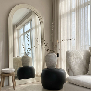 <span class=keywords><strong>Espejo</strong></span> de pie moderno hecho a mano de madera, <span class=keywords><strong>espejo</strong></span> arqueado de cuerpo entero, <span class=keywords><strong>espejo</strong></span> ecológico para decoración del hogar - Product Image 2