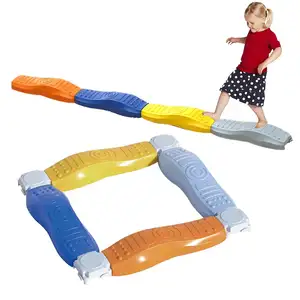 2024 yeni tasarım plastik denge basamak taşı denge nehir taşları çocuklar için denge taşları duyusal oyuncaklar