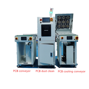 SMT PCB Linking <strong>Conveyor</strong> SMT Assembly Line PCB <strong>Conveyor</strong> with <strong>Belt</strong> Chain <strong>Type</strong> Cooling Auto Width Customize Conveyors - Product Image 1