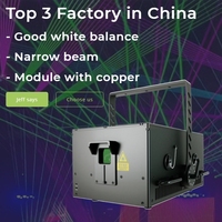 Projecteur laser RGB d'animation de scène extérieure étanche WP-RGB50W Golden Star 50W
