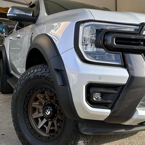 สำหรับ <span class=keywords><strong>RANGER</strong></span> T9 <span class=keywords><strong>Wildtrak</strong></span> <span class=keywords><strong>2022</strong></span> 2023 2024 บังโคลนสีดำทรง OEM แบบไม่มีเซ็นเซอร์ - Product Image 1
