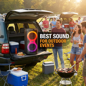 Altavoz Portátil GENCE con Logotipo Personalizado, Altavoz Inalámbrico para Fiestas en Interiores, Correa, RGB, Plástico, AUX, Bajo MOQ, OEM/ODM, Profesional - Product Image 3