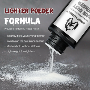 Voluminizador de Cabello de Fijación Media y Polvo Texturizador para Peinar en 10 Segundos para Mujeres y Hombres - Product Image 6