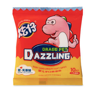 Toallitas suaves personalizadas para bebés, sin fragancia, sin alcohol, ecológicas, toallitas húmedas naturales, toallitas de fibra de bambú compostables, OEM - Product Image 4