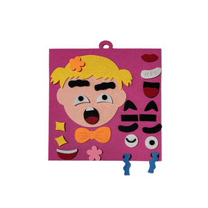 Gioco Educativo in Feltro per Esprimere le Emozioni - Attività di Apprendimento Prescolare per Bambini di 3 4 5 6 Anni - Product Image 2