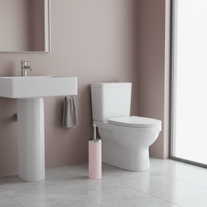 Spazzola per WC in Metallo e Acciaio Inossidabile Rosa Pastello 705C - Product Image 3