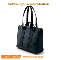 Sac fourre-tout en toile de luxe personnalisé, sac à main de bureau tendance pour tous les jours avec compartiment pour ordinateur portable pour le travail et les voyages
