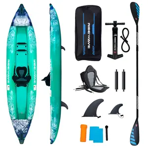 2023 nouveau kayak de pêche au point de chute gonflable sup kayak PVC pêche canoë kayak fabriqué en chine