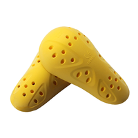 Genouillères EN1621-1 CE Niveau 2 Doux Respirant PU Insert Genouillères Jaune Descente Moto Protection de Sécurité pour Coude