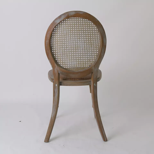 Sillas de madera maciza Estilo nórdico para comedor, sillas apilables con respaldo de bastón, para bodas, eventos, fiestas y banquetes - Product Image 6