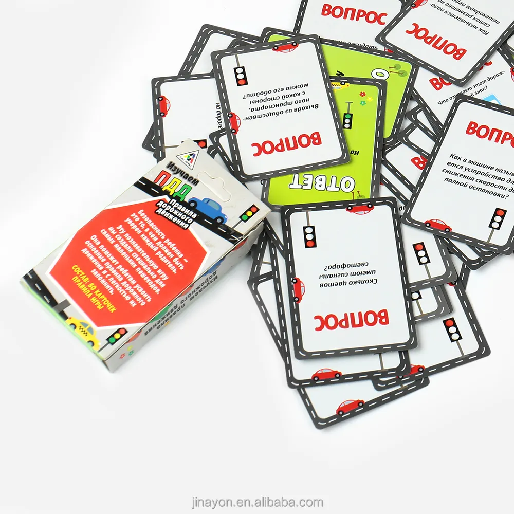Custom Paper Drinking Card Game Adult Card Game for Party