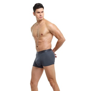 2025 mô hình mới Nylon Dây thắt lưng rắn men's boxer đồ lót với mở bay tái tạo cellulose fibre Mens tóm tắt Boxers cho nam giới - Product Image 6