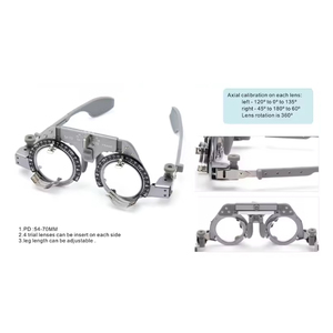 Montura de Prueba de Metal de Alta Calidad TF-02, Instrumento de Optometría de Bajo <span class=keywords><strong>Precio</strong></span> para Ópticas - Product Image 3