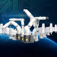 Nouveau bras robotisé collaboratif à 6 axes pour l'automatisation industrielle, avec une charge maximale de 10 kg pour le chargement et le déchargement