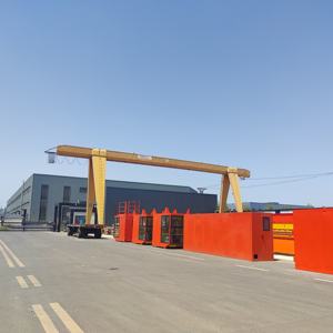 سعر رافعة جسرية محمولة بعارضة واحدة للأماكن الخارجية، حمولة 5 طن، 10 طن، 20 طن، 25 طن، مخصصة للرفع - Product Image 6