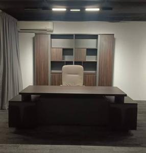 Escritorio Ejecutivo en Forma de L de 8 Pies, Escritorio de Director Duradero y Moderno con Tablero de Melamina, Muebles de Oficina para Espacios de Trabajo de Directores o Gerentes - Product Image 6